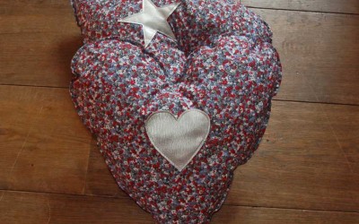 Réaliser un coussin Coeur
