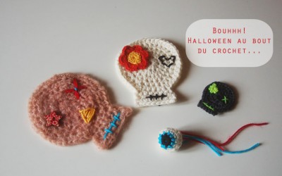 Halloween en préparation au crochet