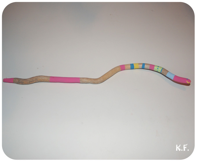 Serpent bois flottés DIY par Kameleon Factory