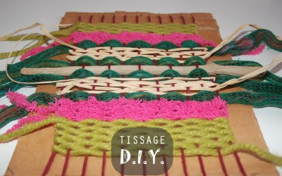 Initier les enfants au tissage