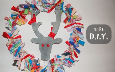 Couronne de Noël Bohème et son trophée