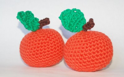 Mon bel oranger en crochet et couture