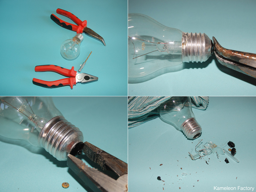 Comment évider une ampoule