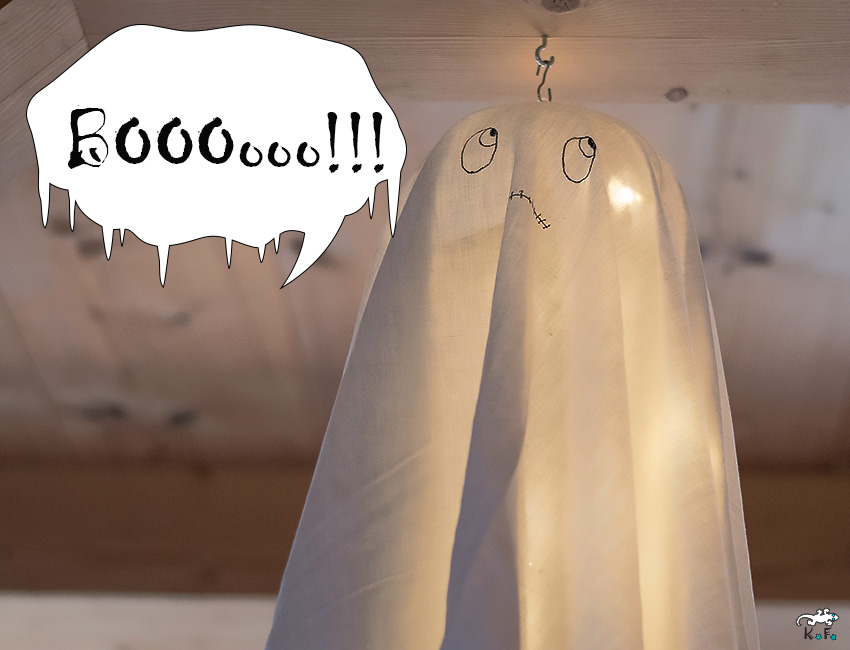Vite un fantôme pour Halloween en DIY express